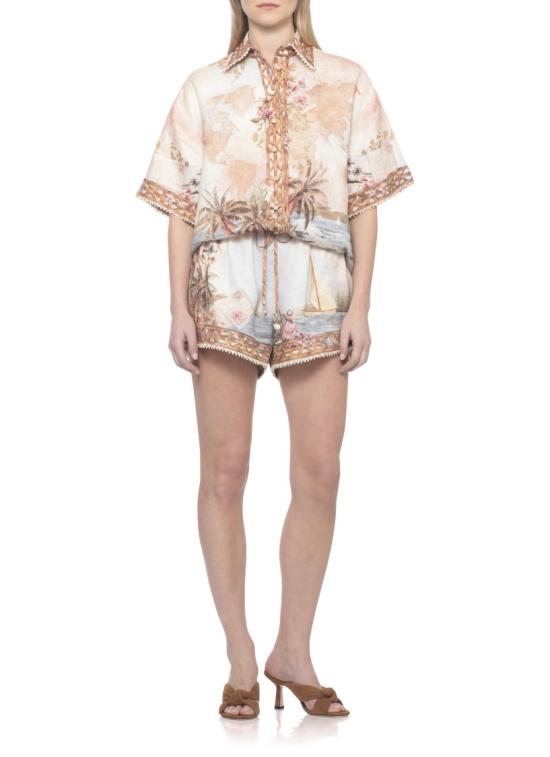 26FW 짐머만 블라우스 7632TSS263ISMB Neutrals - ZIMMERMANN