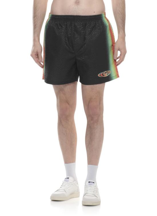 26SS 카사블랑카 스윔팬츠 MSP26TR22401MONOGRAM SWIM Black - CASABLANCA