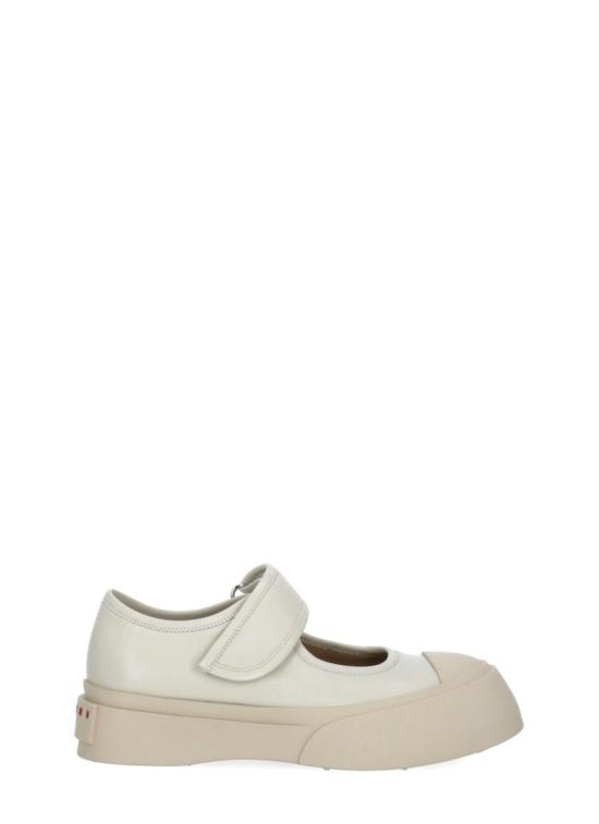 26SS 마르니 플랫 슈즈 SNZW003120P722600N01 Neutrals