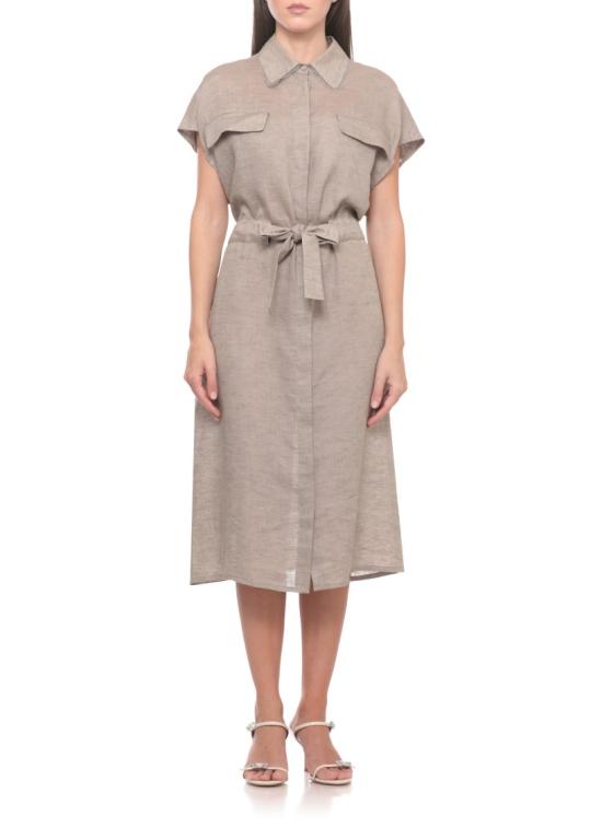 26SS 파비아나 필리피 원피스 ABD276F618M1610161 Neutrals - FABIANA FILIPPI