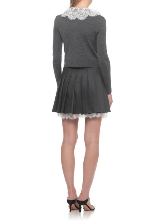 26FW 셀프 포트레이트 가디건 PF26134CGRGREY LACE COLLARGREY - SELF PORTRAIT