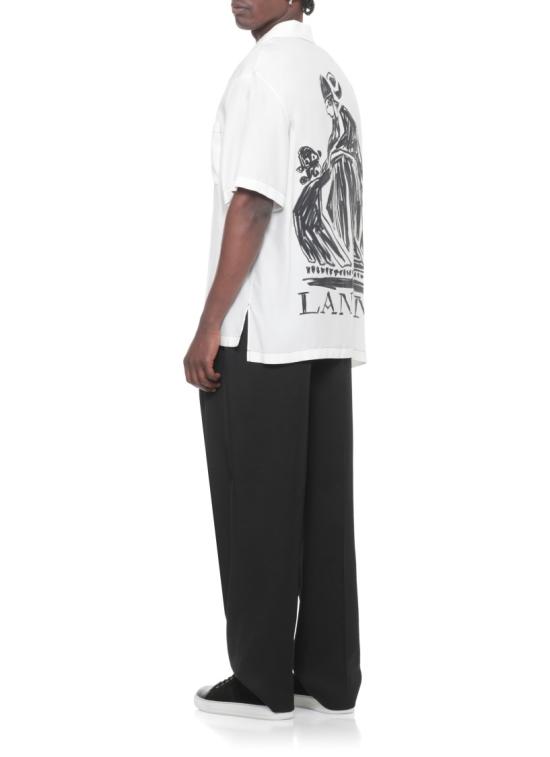 26SS 랑방 반팔 셔츠 RMSI00116257P2600 White - LANVIN