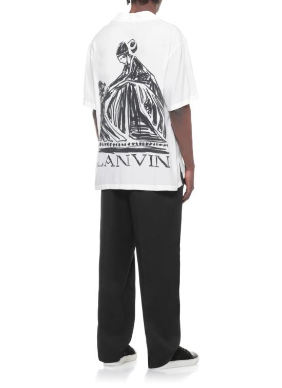 26SS 랑방 반팔 셔츠 RMSI00116257P2600 White - LANVIN