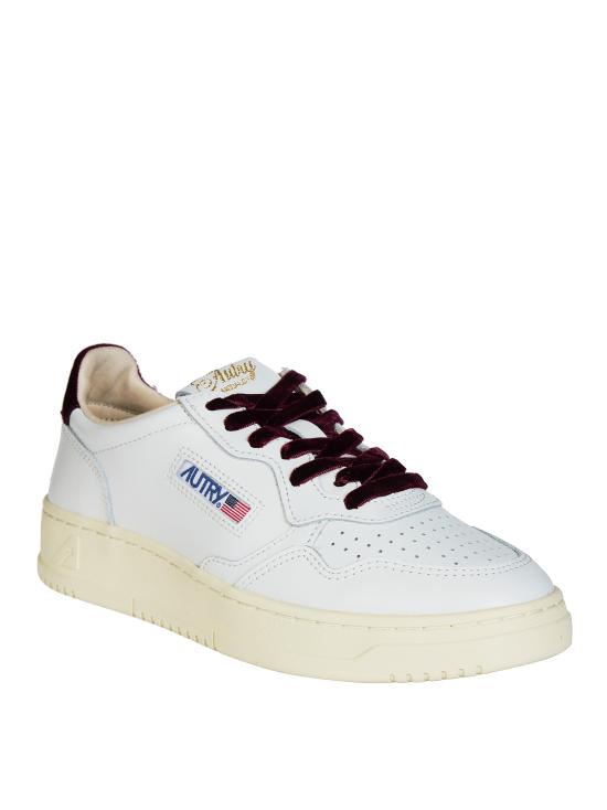 26FW 오트리 메달리스트 로우 레더 스니커즈 AULWVZ01 WHTFIG BIANCO - AUTRY