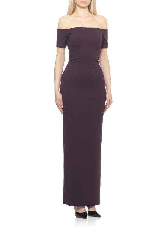 26SS 솔러스런던 롱 원피스 OS46026PLUM Black - SOLACE LONDON