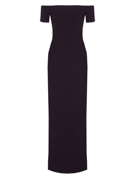 26SS 솔러스런던 롱 원피스 OS46026PLUM Black