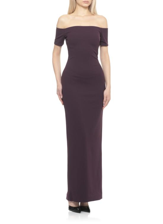 26SS 솔러스런던 롱 원피스 OS46026PLUM Black - SOLACE LONDON
