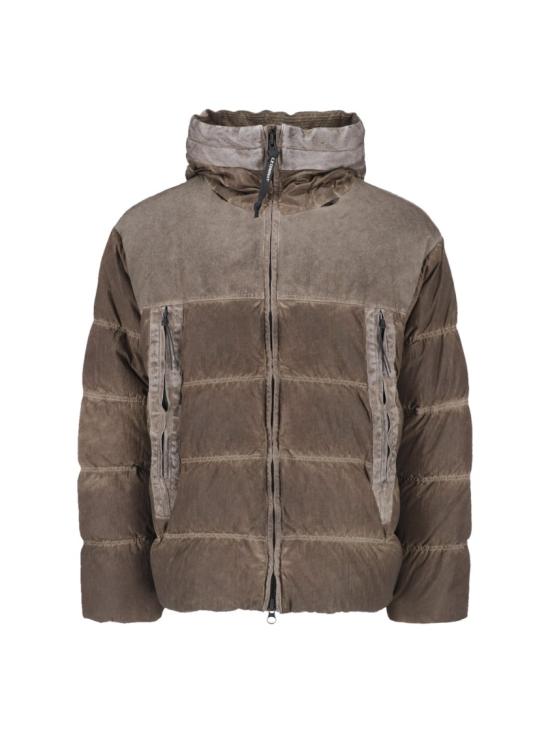 26FW 씨피 컴퍼니 숏패딩 21CMOW115A 006369SR30 Brown