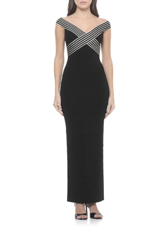 26SS 엘리자베타프랜치 롱 원피스 AM75S61E2685 Black - ELISABETTA FRANCHI