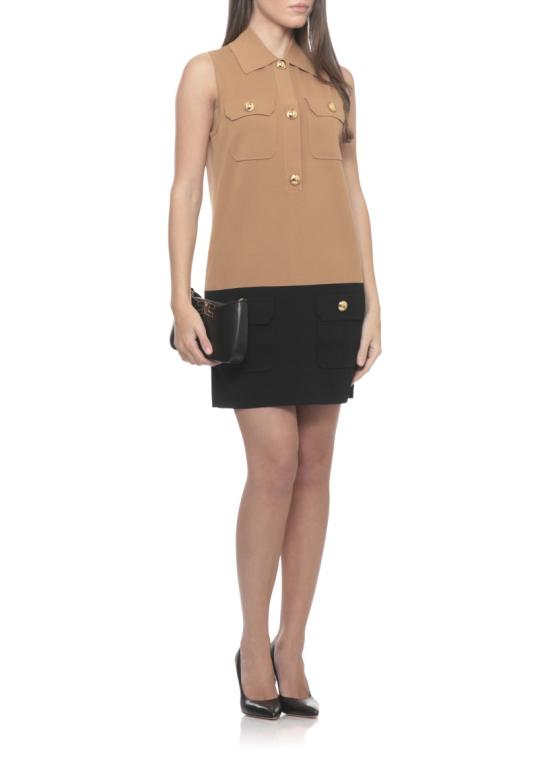 26SS 엘리자베타프랜치 미디 원피스 AM31B62E2AM4 Brown - ELISABETTA FRANCHI