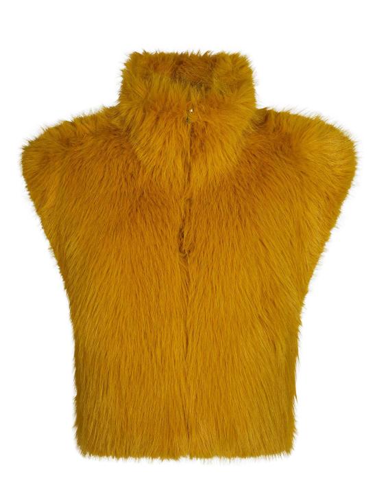 26FW 핑코 베스트 107688A3MU H49 GIALLO