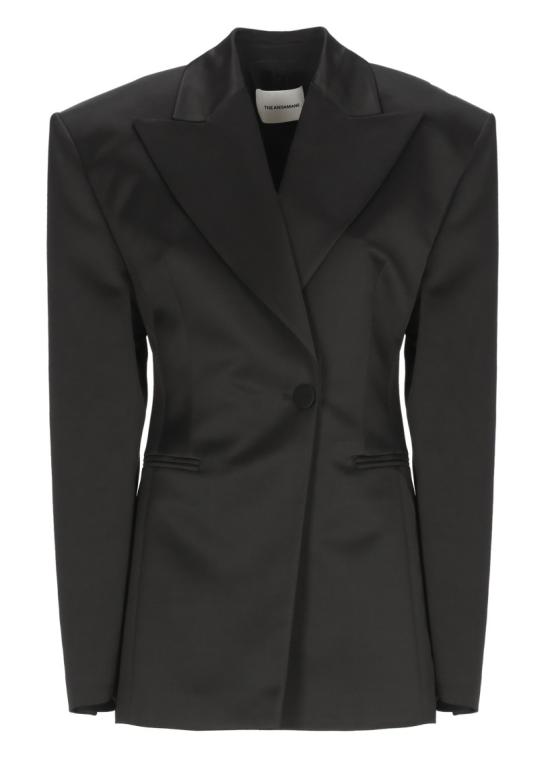 26SS 안다마네 수트 자켓 T193019BTNV134999 Black