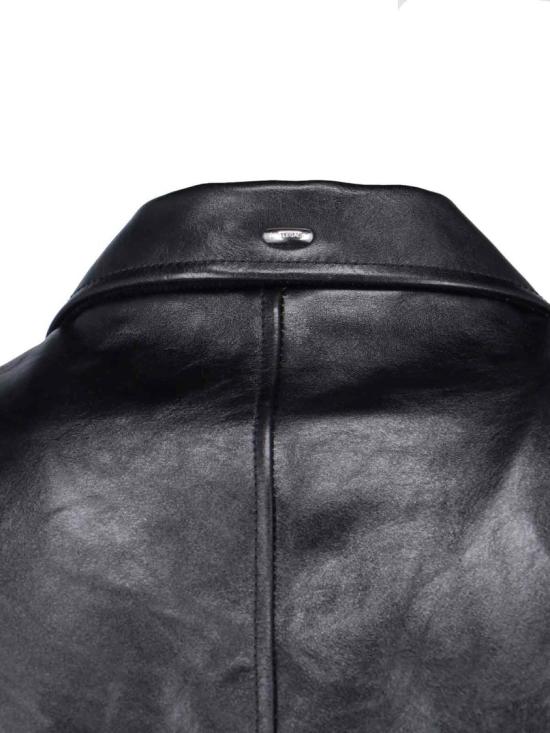 26FW 아워레가시 미니 자켓 탑 다이드 레더 블랙 M4239MTDTOP DYED BLACK LEATHER - OUR LEGACY