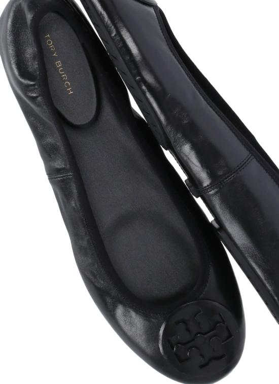 26SS 토리버치 레바 트래블 발레리나 플랫 177204006 Black - TORY BURCH