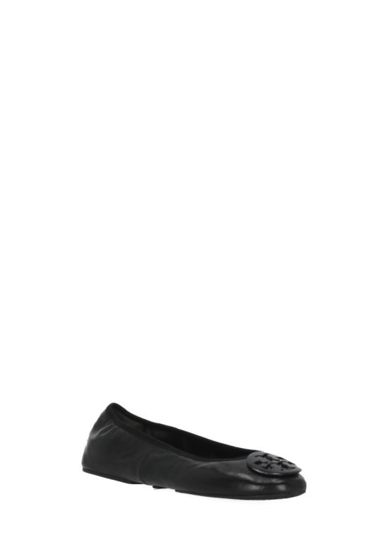 26SS 토리버치 레바 트래블 발레리나 플랫 177204006 Black - TORY BURCH
