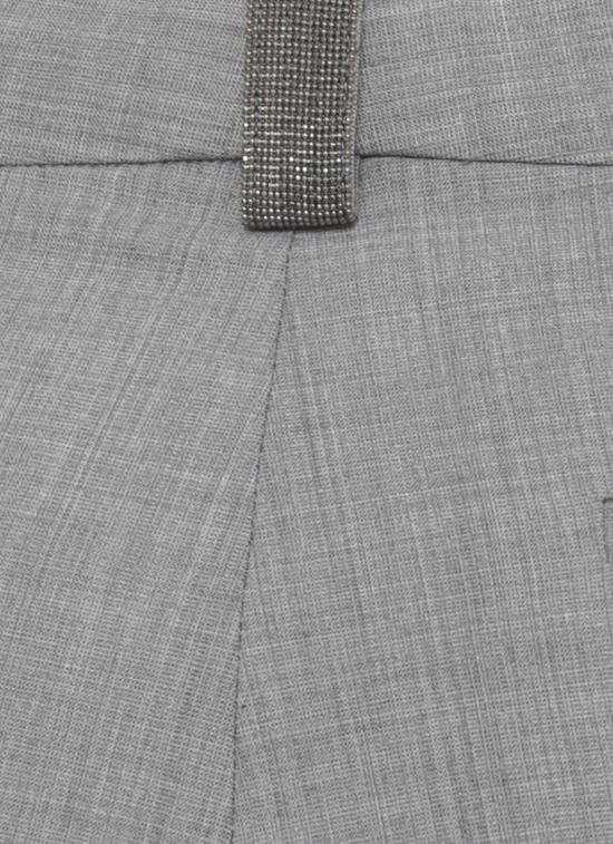 26SS 파비아나 필리피 경량 바이스트레치 울 팬츠 PAD266F326L7638179 Grey - FABIANA FILIPPI