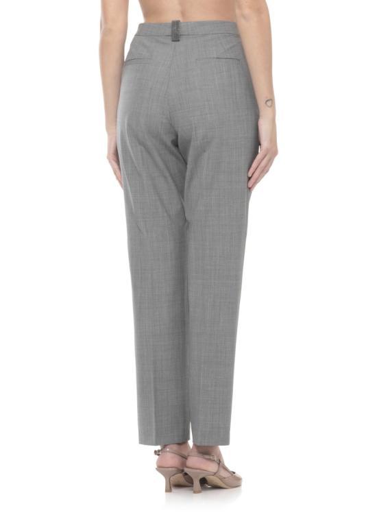 26SS 파비아나 필리피 경량 바이스트레치 울 팬츠 PAD266F326L7638179 Grey - FABIANA FILIPPI