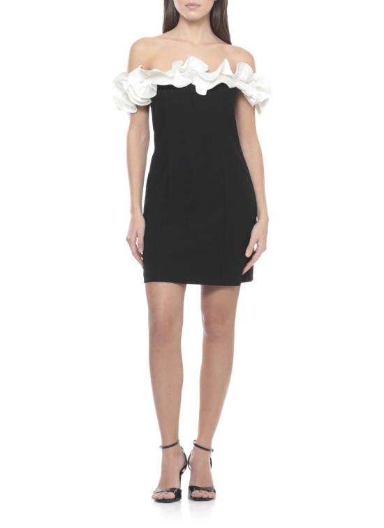 26SS 로테이트 숏 원피스 115250100100 Black - ROTATE