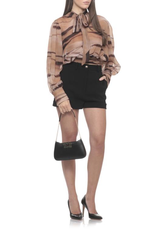 26SS 엘리자베타프랜치 숏팬츠 SH00961E2110 Black - ELISABETTA FRANCHI