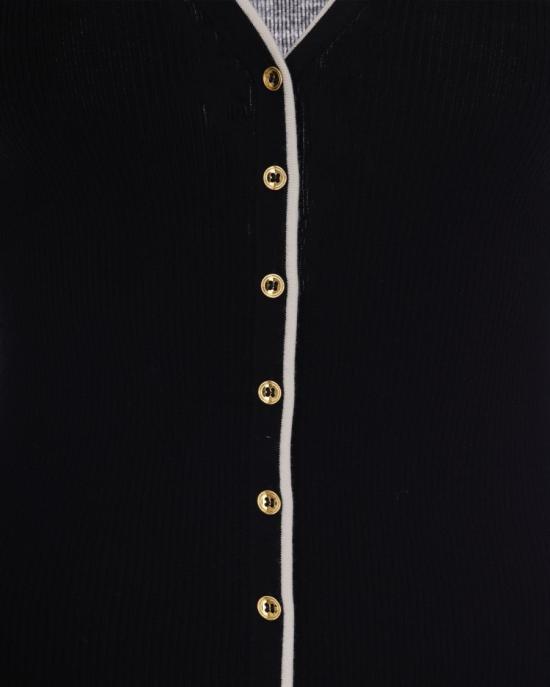 26FW 엘리자베타프랜치 가디건 4714545 Black - ELISABETTA FRANCHI