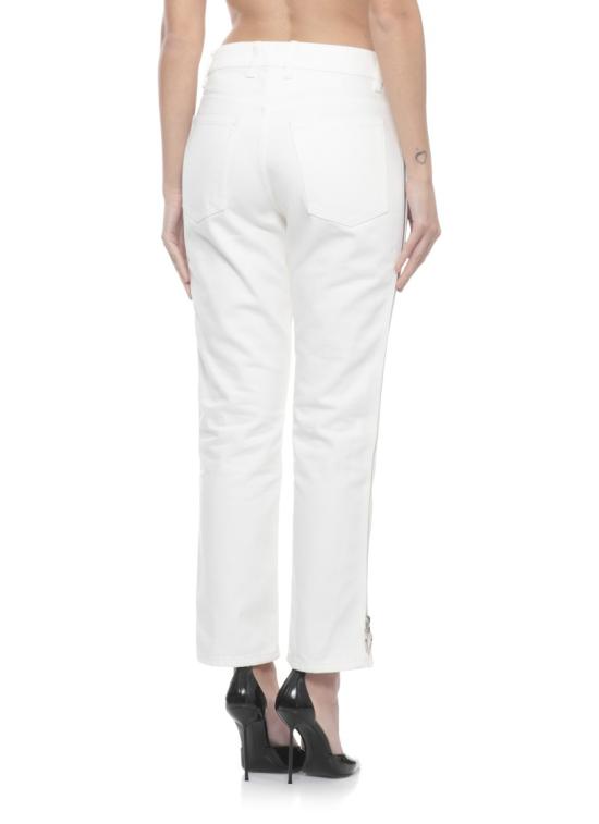 26SS 파코라반 데님 팬츠 26PCPA067CO0526P170 White - PACO RABANNE