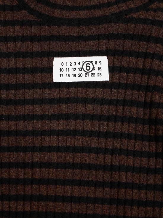 26FW [키즈] MM6 메종마르지엘라 티셔츠 M61104MM08Y M6715 NERO - MM6 MAISON MARGIELA