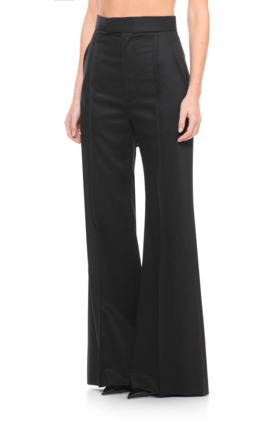 26SS 비비안웨스트우드 스트레이트 팬츠 1F01001AW01CLN401 Black - VIVIENNE WESTWOOD
