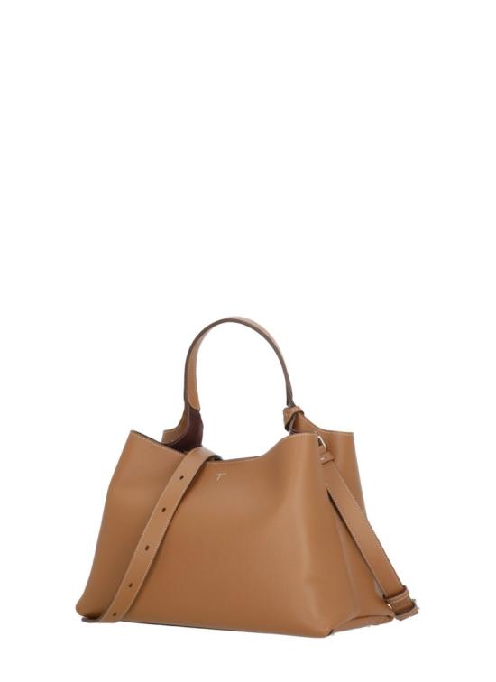 26SS 토즈 스몰 토트백 XBWAPAJ0300QRI9P13 Brown - TODS