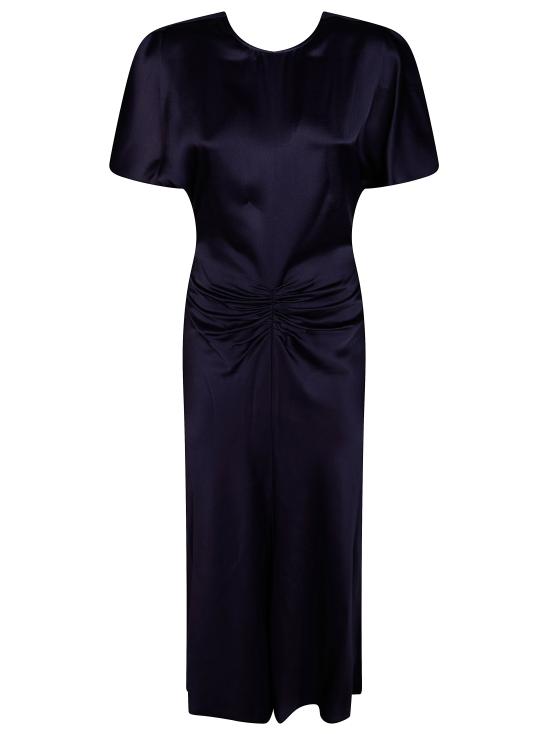 26FW 빅토리아 베컴 롱 원피스 1325WDR005227D 3256 BLU