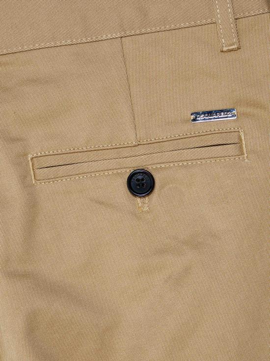 26FW [키즈] 디스퀘어드2 스트레이트 팬츠 DQ3428D0AIG DQ776 BEIGE - DSQUARED2