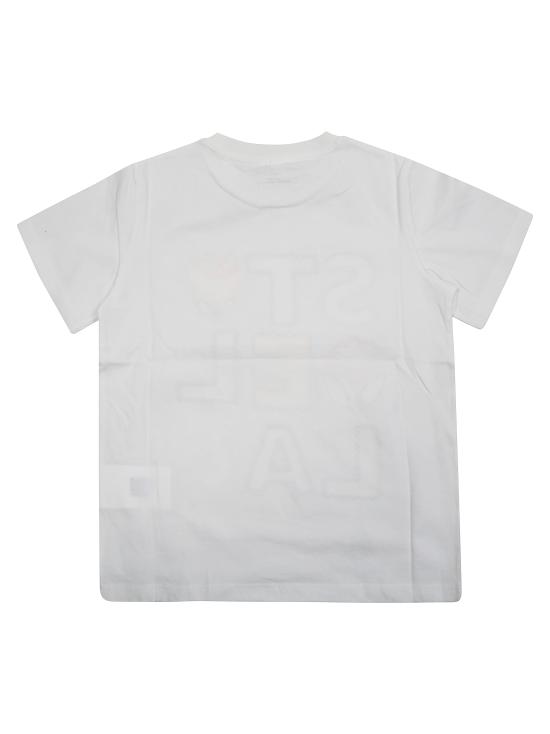 26FW [키즈] 스텔라 맥카트니 티셔츠 TZ8A51Z3772 101 BIANCO - STELLA MCCARTNEY