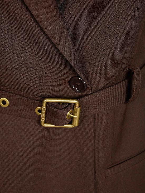 26FW 핑코 베스트 107727A3MS M04 MARRONE - PINKO