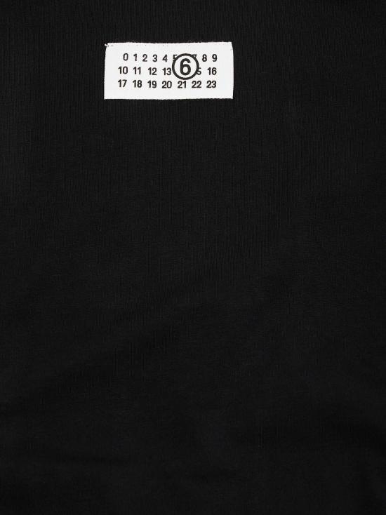 26FW [키즈] MM6 메종마르지엘라 티셔츠 M61164MM04I M6900 NERO - MM6 MAISON MARGIELA