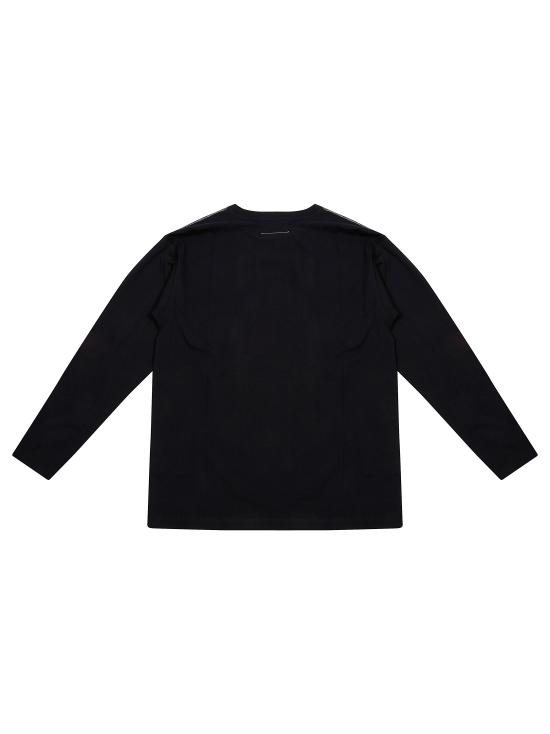 26FW [키즈] MM6 메종마르지엘라 티셔츠 M61164MM04I M6900 NERO - MM6 MAISON MARGIELA