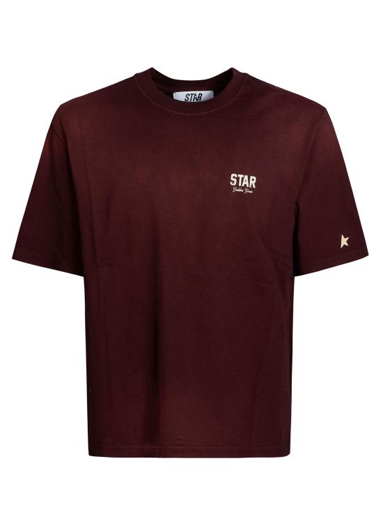 26FW 골든구스 반팔 티셔츠 GUP01873P002420 40233 ROSSO