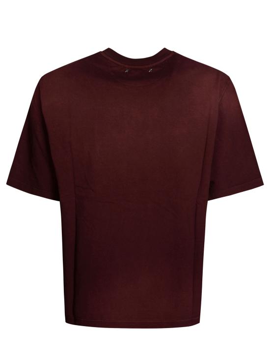 26FW 골든구스 반팔 티셔츠 GUP01873P002420 40233 ROSSO - GOLDEN GOOSE
