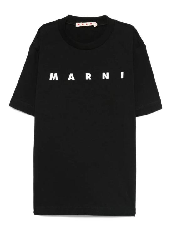 26FW [키즈] 마르니 티셔츠 M01601M00RF 0M900 NERO