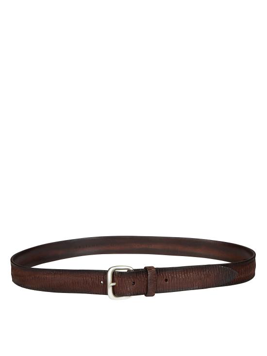 26FW 오르치아니 가죽 벨트 U08433BLA TMORO MARRONE - ORCIANI