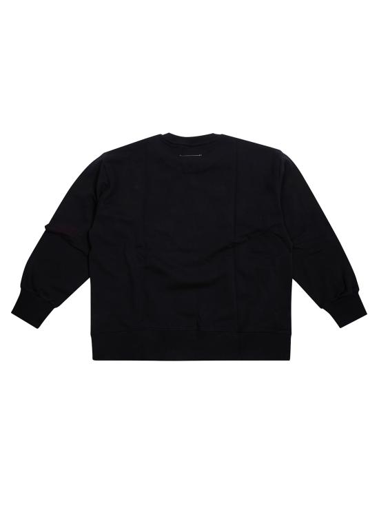 26FW [키즈] MM6 메종마르지엘라 티셔츠 M61160MM04H M6900 NERO - MM6 MAISON MARGIELA