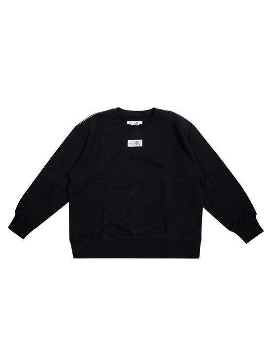 26FW [키즈] MM6 메종마르지엘라 티셔츠 M61160MM04H M6900 NERO