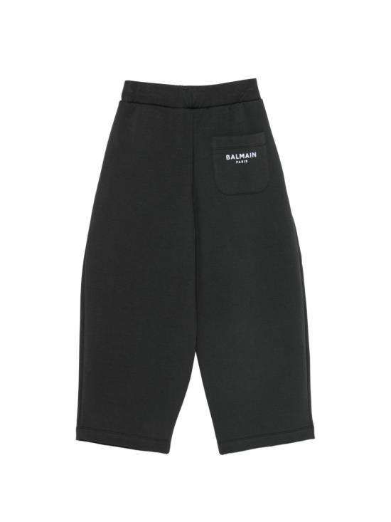 26FW [키즈] 발망 팬츠 BZ6A80 Z3728930BC Nero - BALMAIN