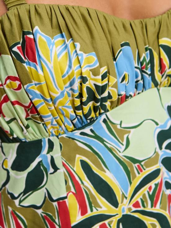 26FW 알레메 롱 원피스 7224D MULTI Multicolor - ALEMAIS