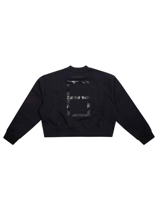 26FW [키즈] MM6 메종마르지엘라 티셔츠 M61133MM04H M6900 NERO - MM6 MAISON MARGIELA