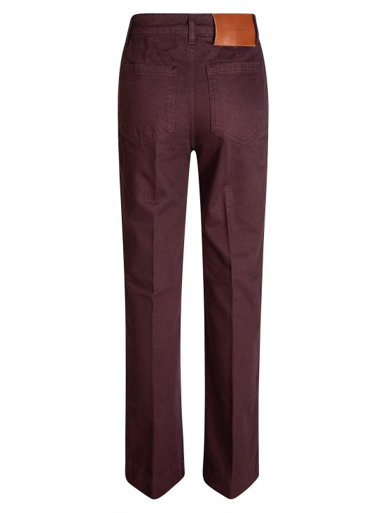 26FW 빅토리아 베컴 스트레이트 팬츠 1326DJE007252PR 9887 BORDEAUX - VICTORIA BECKHAM