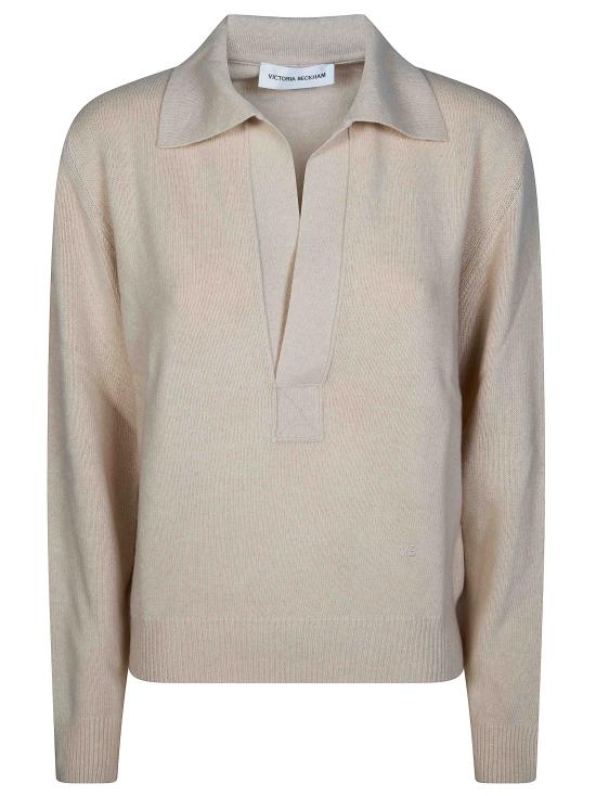 26FW 빅토리아 베컴 스웨터 1326KJU007475A 9893 BEIGE