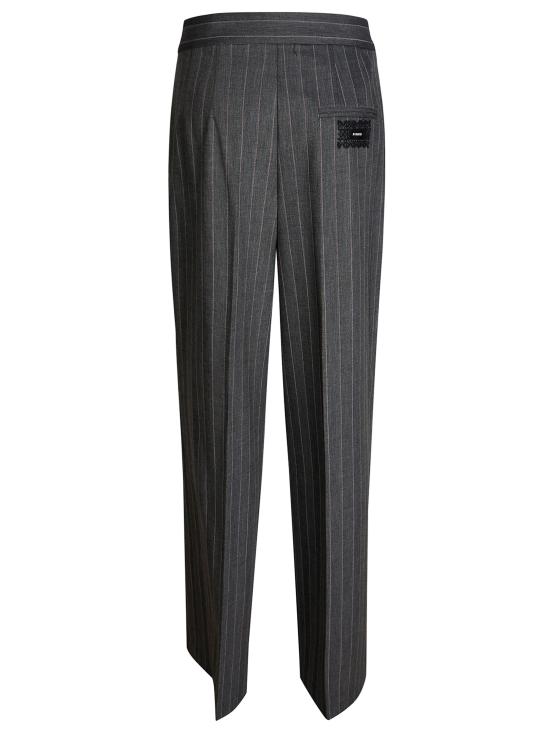 26FW 핑코 스트레이트 팬츠 107476A3FF IN4 GRIGIO - PINKO