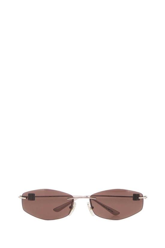 26FW 발렌시아가 무테 림리스 선글라스 A000UXT0005 2210 Silver - BALENCIAGA