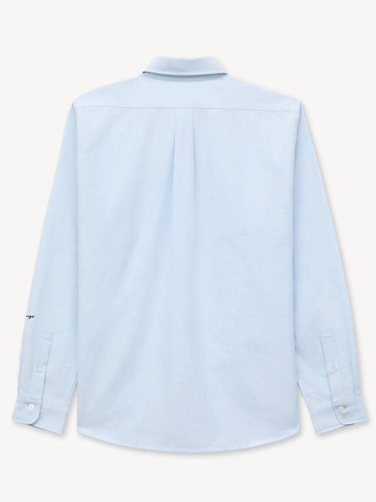 26FW 겐조 긴팔 셔츠 FG65CH4109LO 63 Azzurro - KENZO