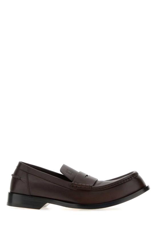 26FW 로에베 보바인 샤이니 카프스킨 로퍼 M815290X01 DARKBROWN