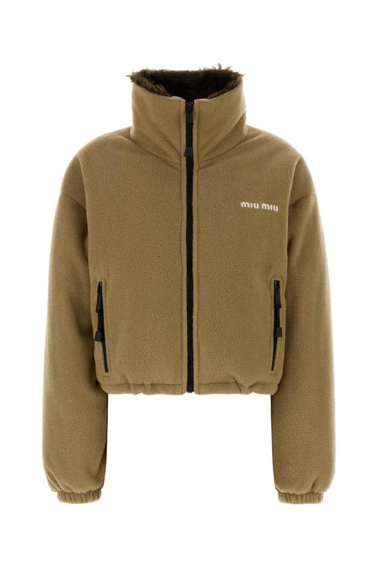 26FW 미우미우 자켓 ML1147SOOO17OQ F0040 Camel